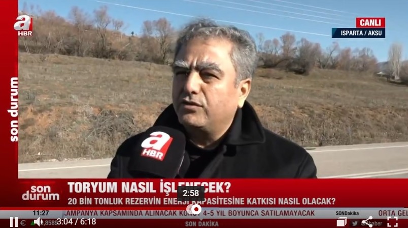 Yerin altında yatan  toryum CEVHER ni Prof.Dr. İskender AKKURT anlattı: Yarının teknolojisi... Gelecek Türkiye'nin olacaktır.